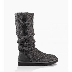 UGG Lattice Cardy Womens Charcoal